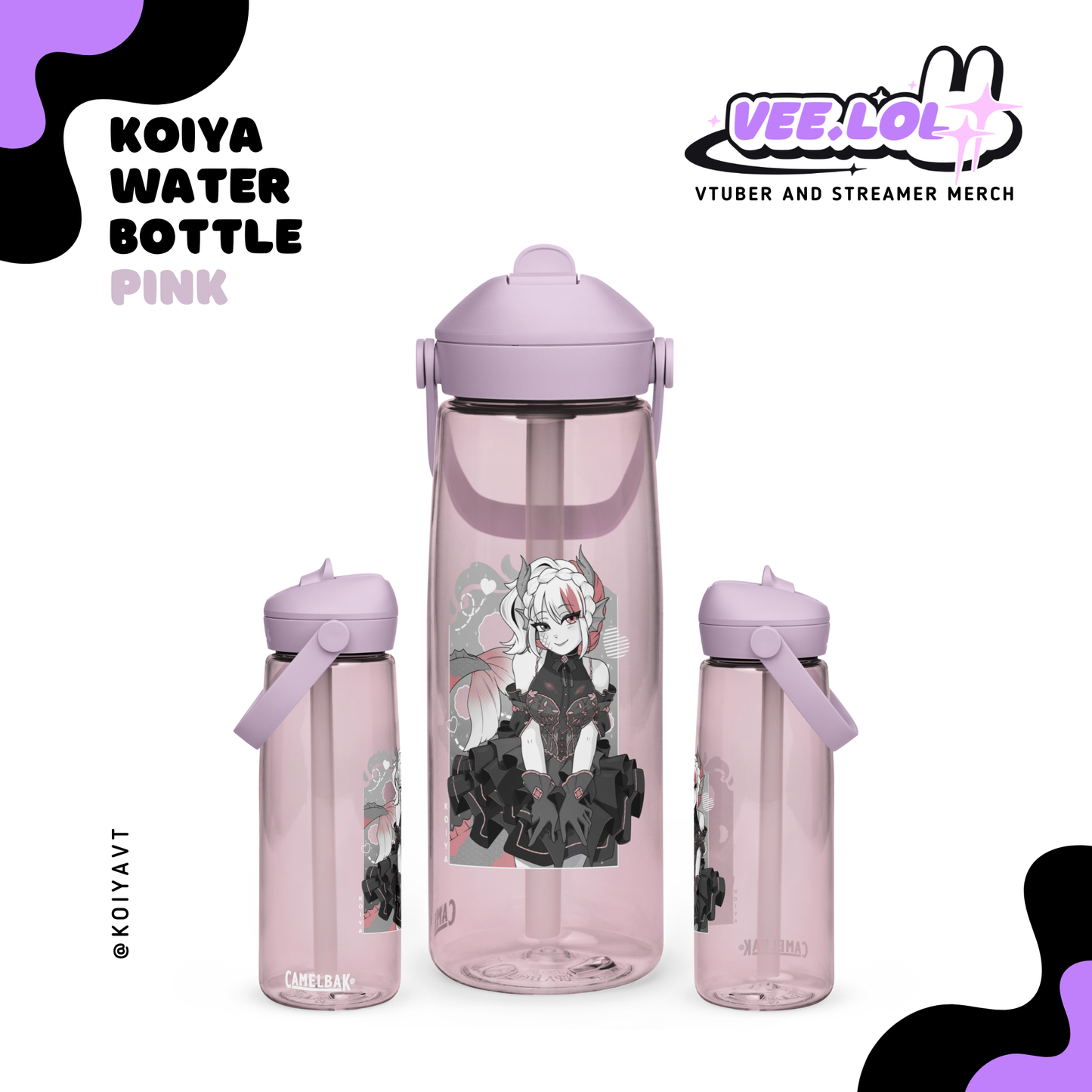 Koiya Waifu Water Bottle