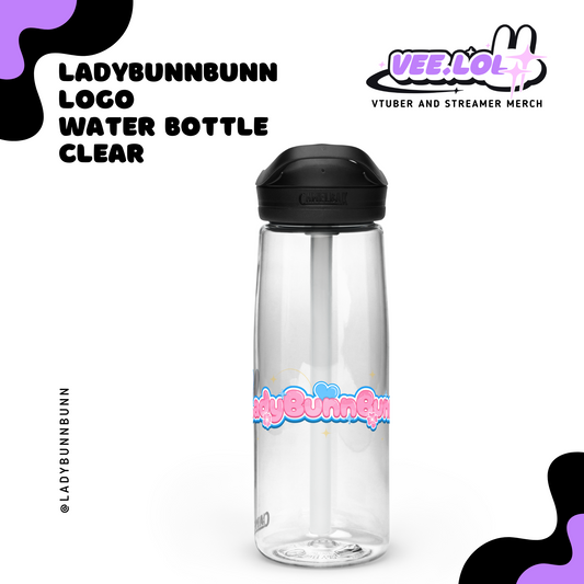 LadyBunnBunn Logo Water Bottle