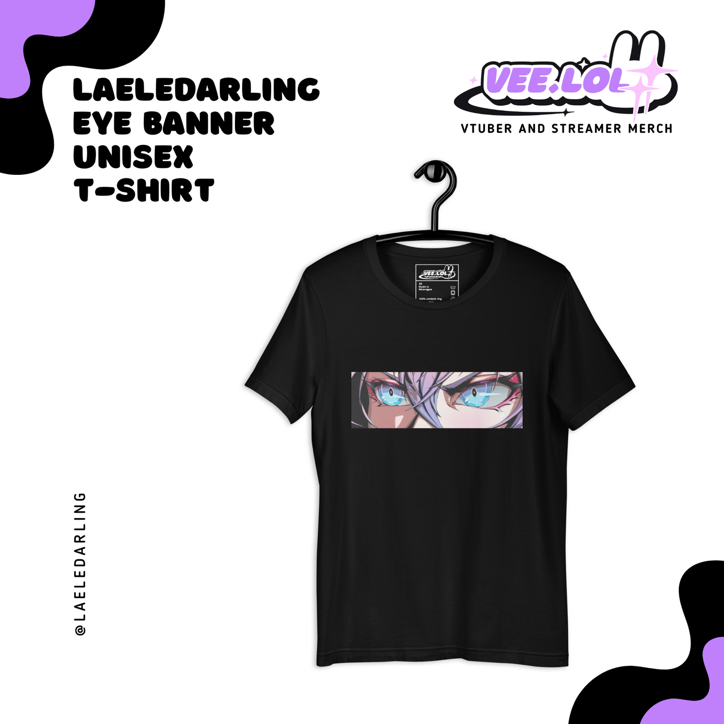 Laeledarling Eye Banner Unisex T-Shirt