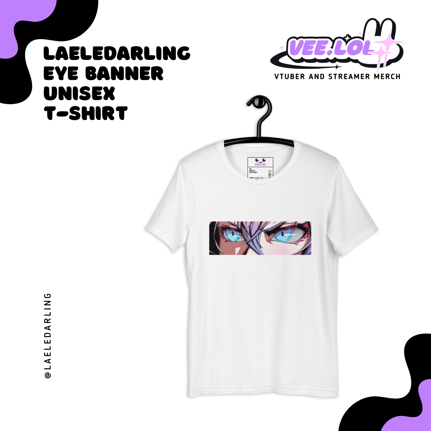 Laeledarling Eye Banner Unisex T-Shirt