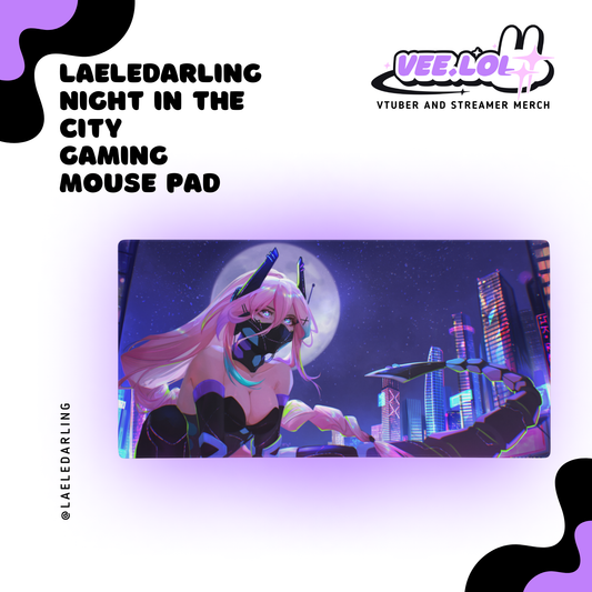 Laeledarling Night In The City Gaming Mouse Pad