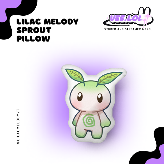Lilac Melody Sprout Pillow
