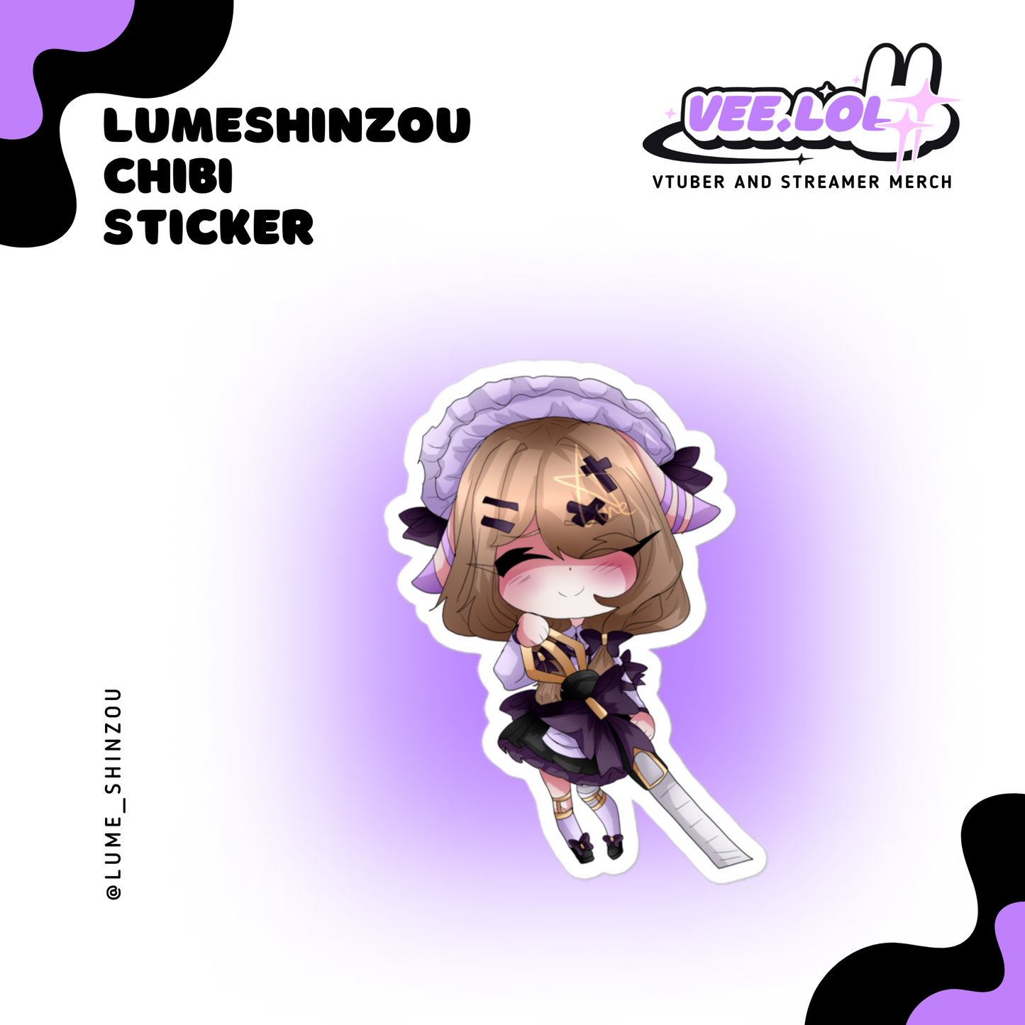 LumeShinzou Chibi Sticker