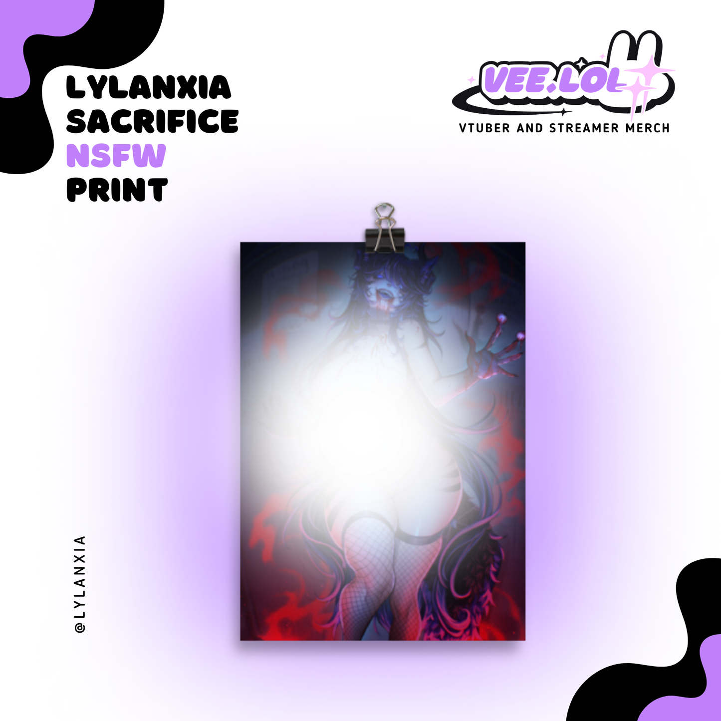 Lylanxia Sacrifice NSFW Print