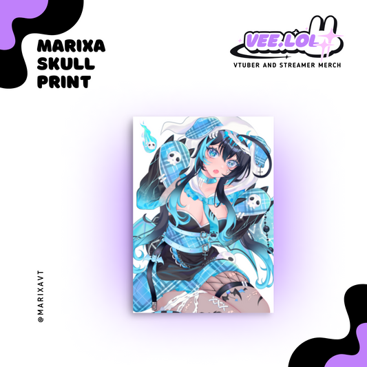 Marixa Skull Print