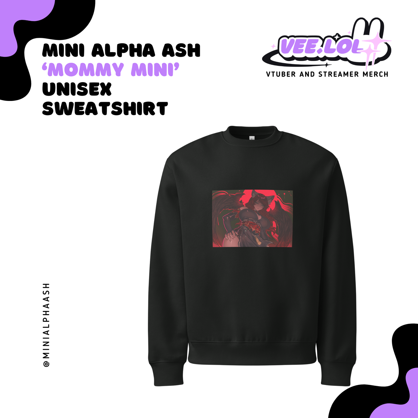 MiniAlphaAsh Mommy Mini Unisex Sweatshirt