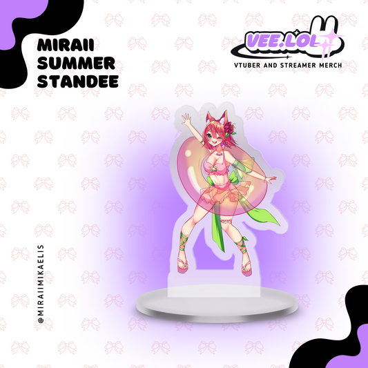 Miraii Summer Standee