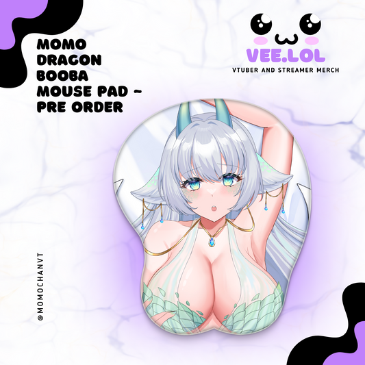 Momo Dragon Booba Mouse Pad ~ Pre Order