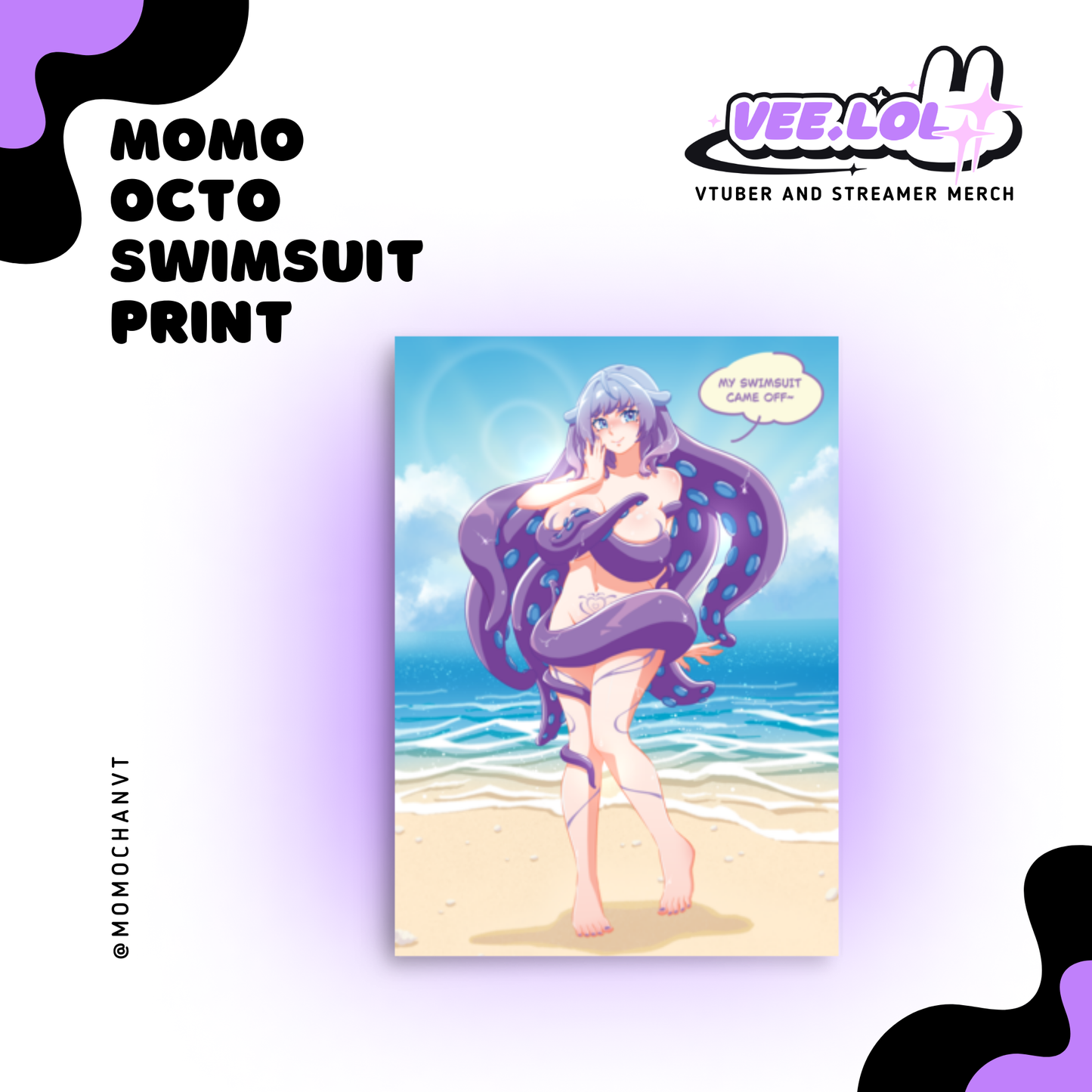 Momo Octo Swimsuit Print