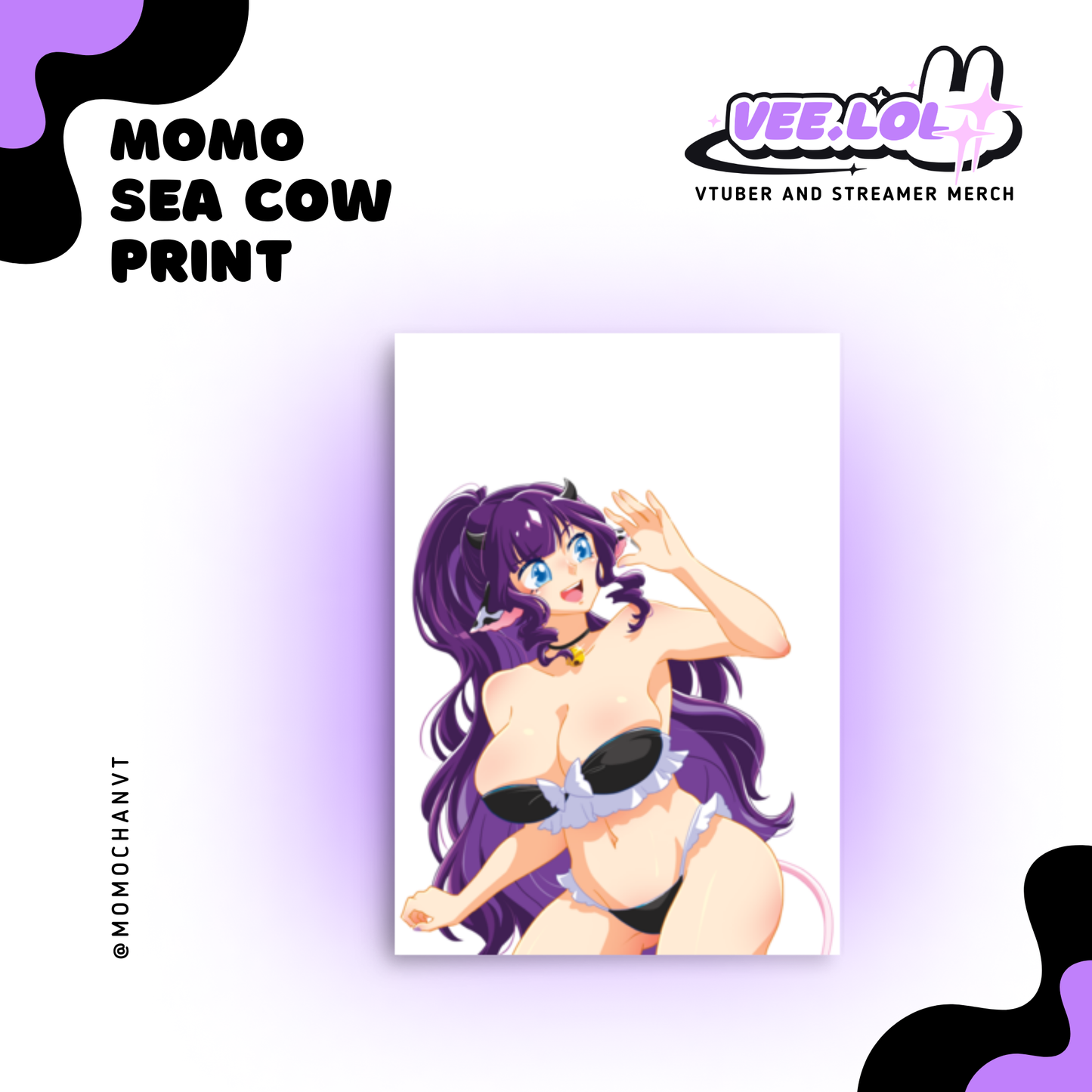 Momo Sea Cow Print