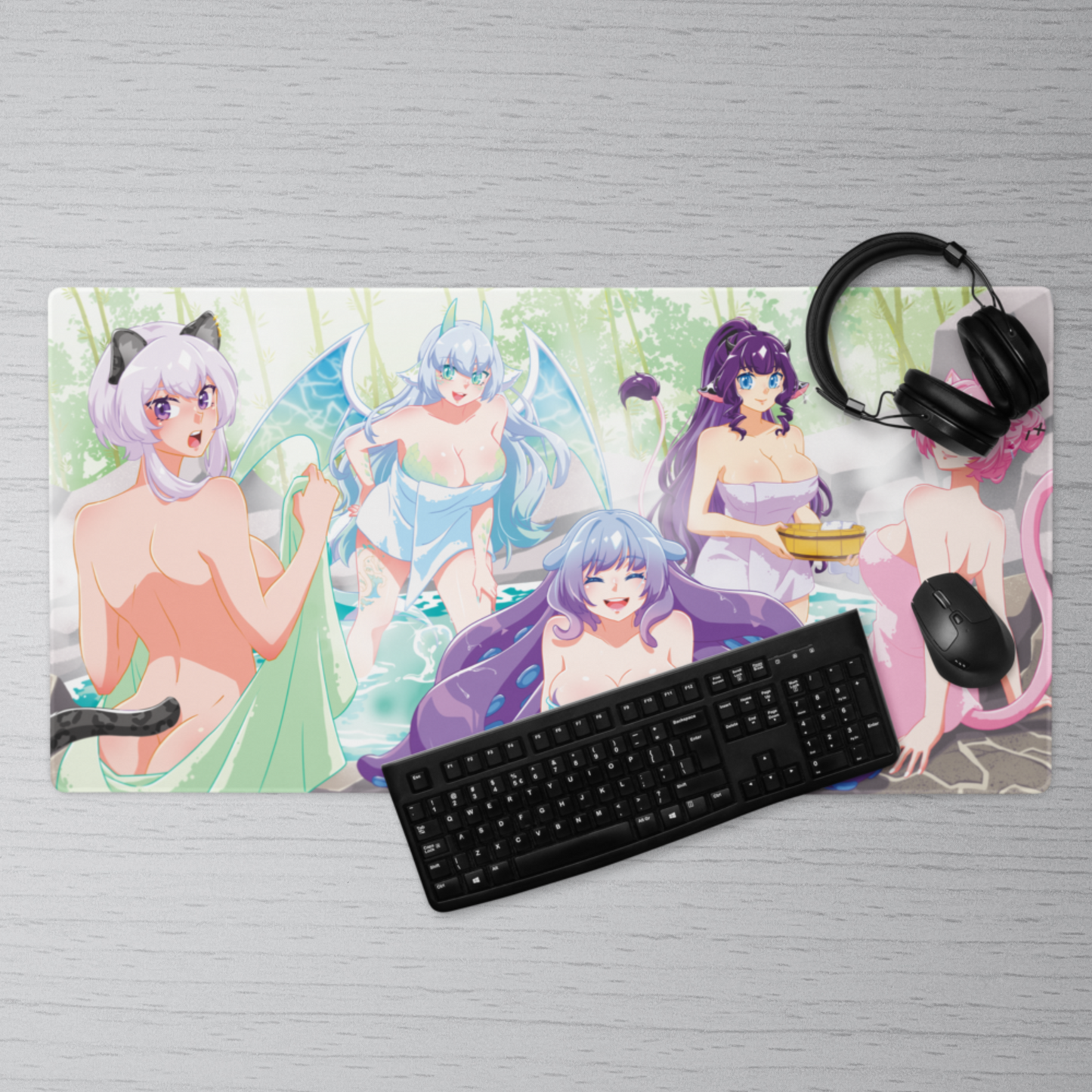 Momo Spa Day Gaming Mouse Pad