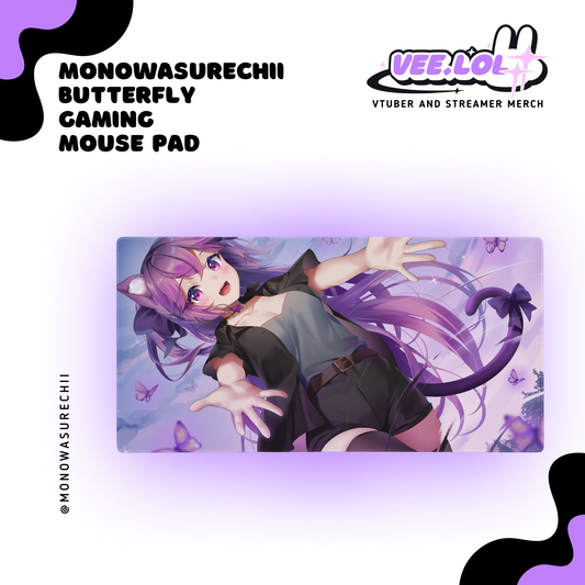 MonowasureChii Butterfly Gaming Mouse Pad