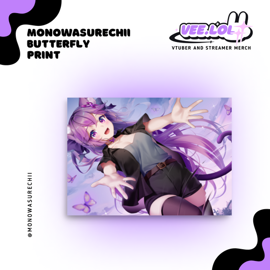 MonowasureChii Butterfly Print