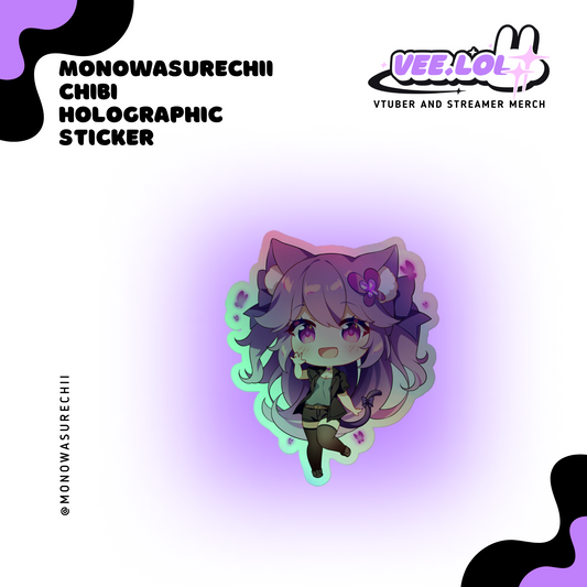 MonowasureChii Chibi Holographic Sticker