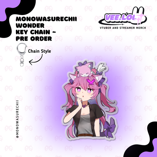 MonowasureChii Wonder Key Chain ~ Pre Order