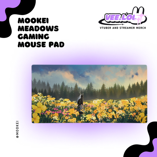 Mookei Meadows Gaming Mouse Pad