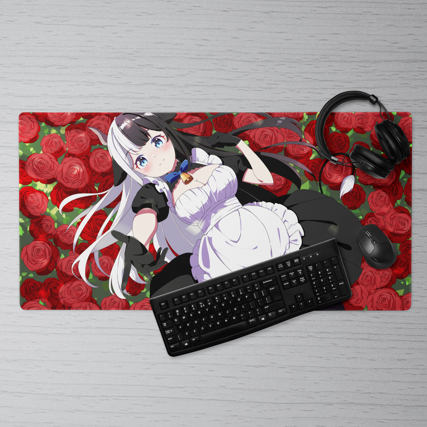 Mookei Roses Gaming Mouse Pad