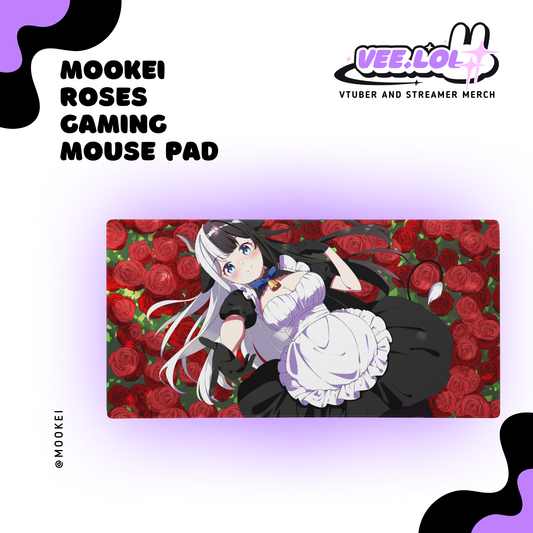 Mookei Roses Gaming Mouse Pad