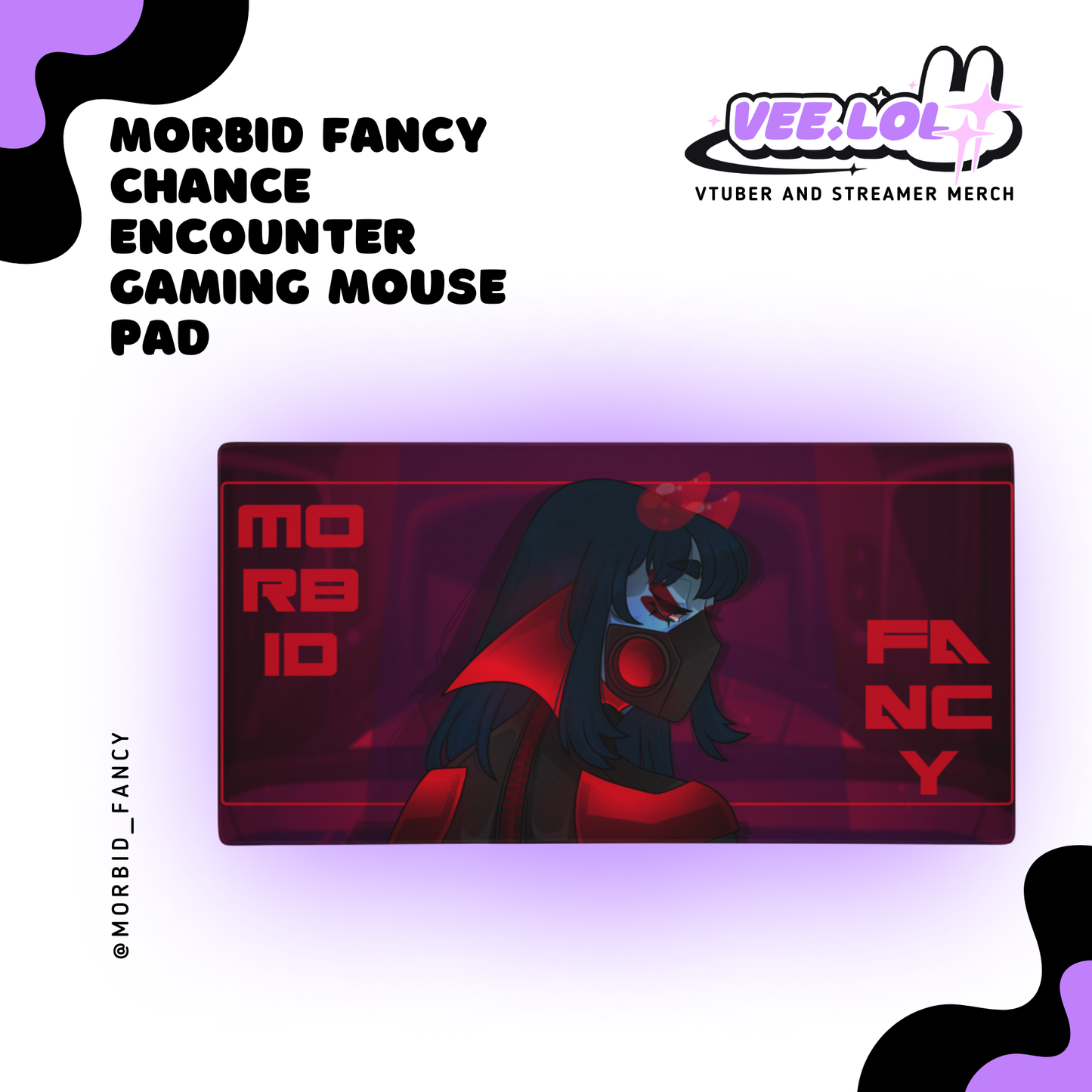 Morbid Fancy Chance Encounter Gaming Mouse Pad