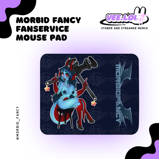 Morbid Fancy Fanservice Mouse Pad