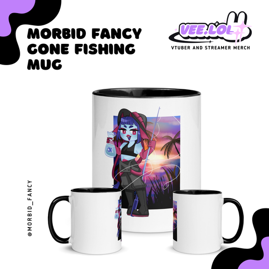 Morbid Fancy Gone Fishing Mug