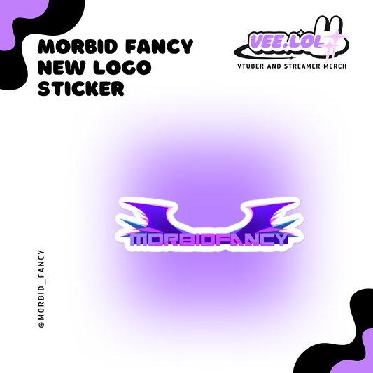 Morbid Fancy New Logo Sticker