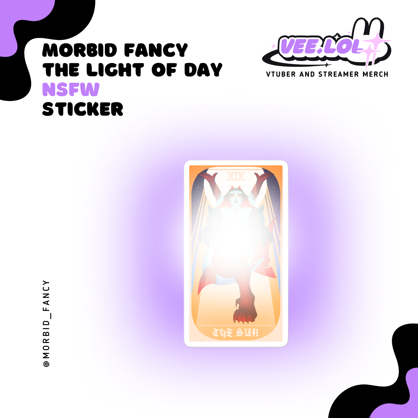 Morbid Fancy The Light Of Day Sticker