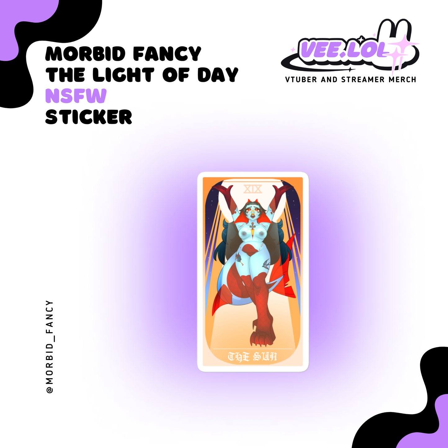 Morbid Fancy The Light Of Day Sticker