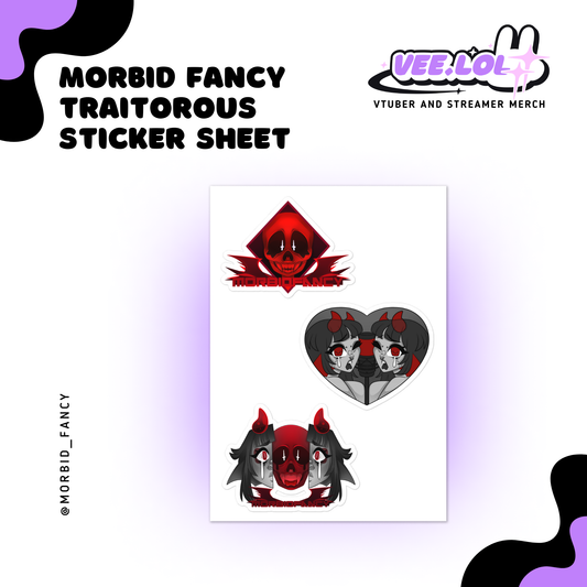 Morbid Fancy Traitorous Sticker Sheet