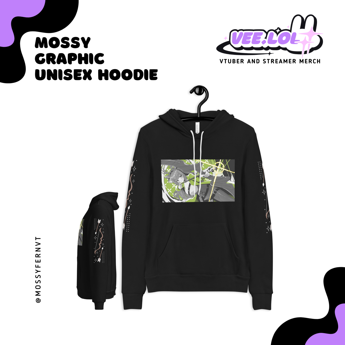 Mossyfern Graphic Unisex Hoodie