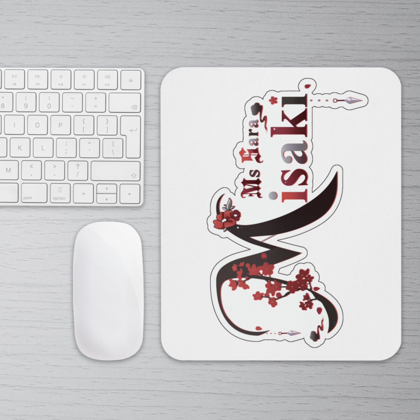 MsSaraMisaki Logo Mouse Pad