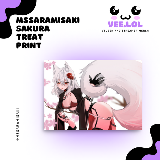 MsSaraMisaki Sakura Treat Print