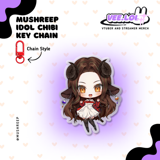 Mushreep Idol Chibi Key Chain