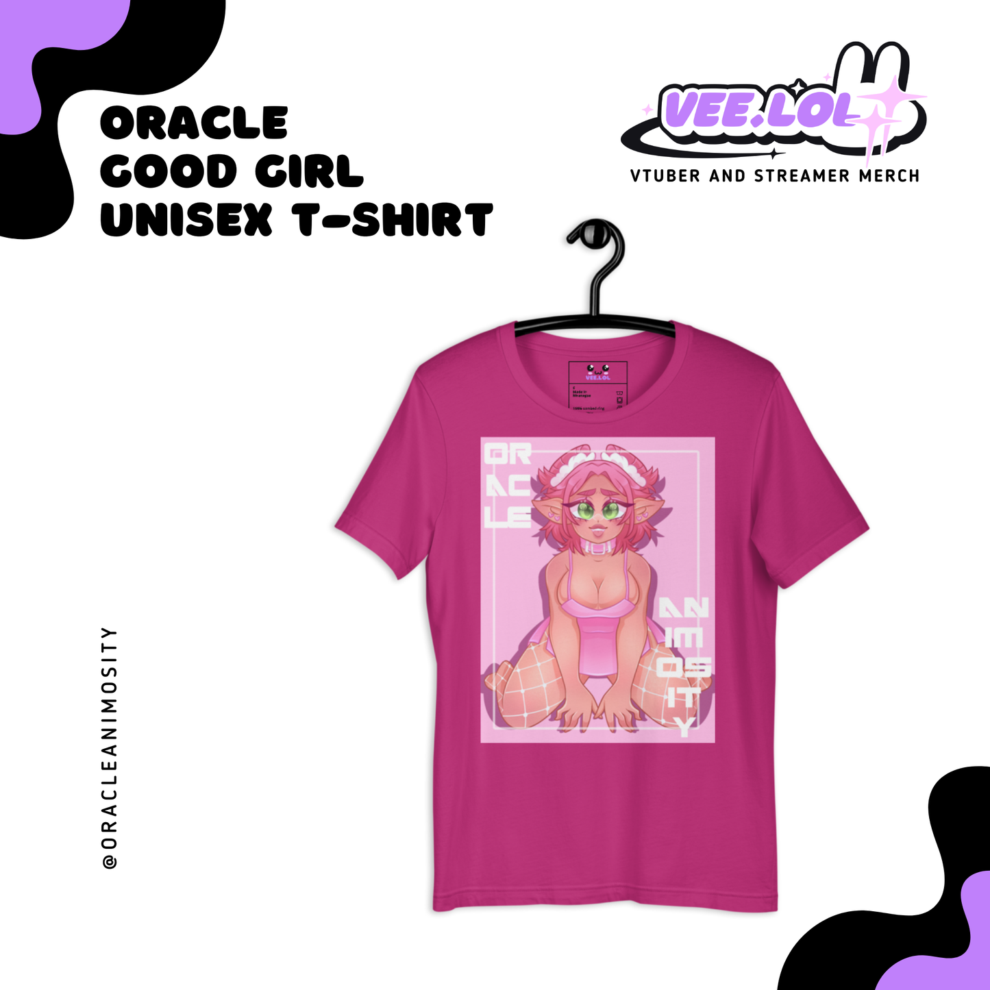 Oracle Good Girl Unisex Tee-Shirt