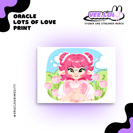 Oracle Lots of Love Print