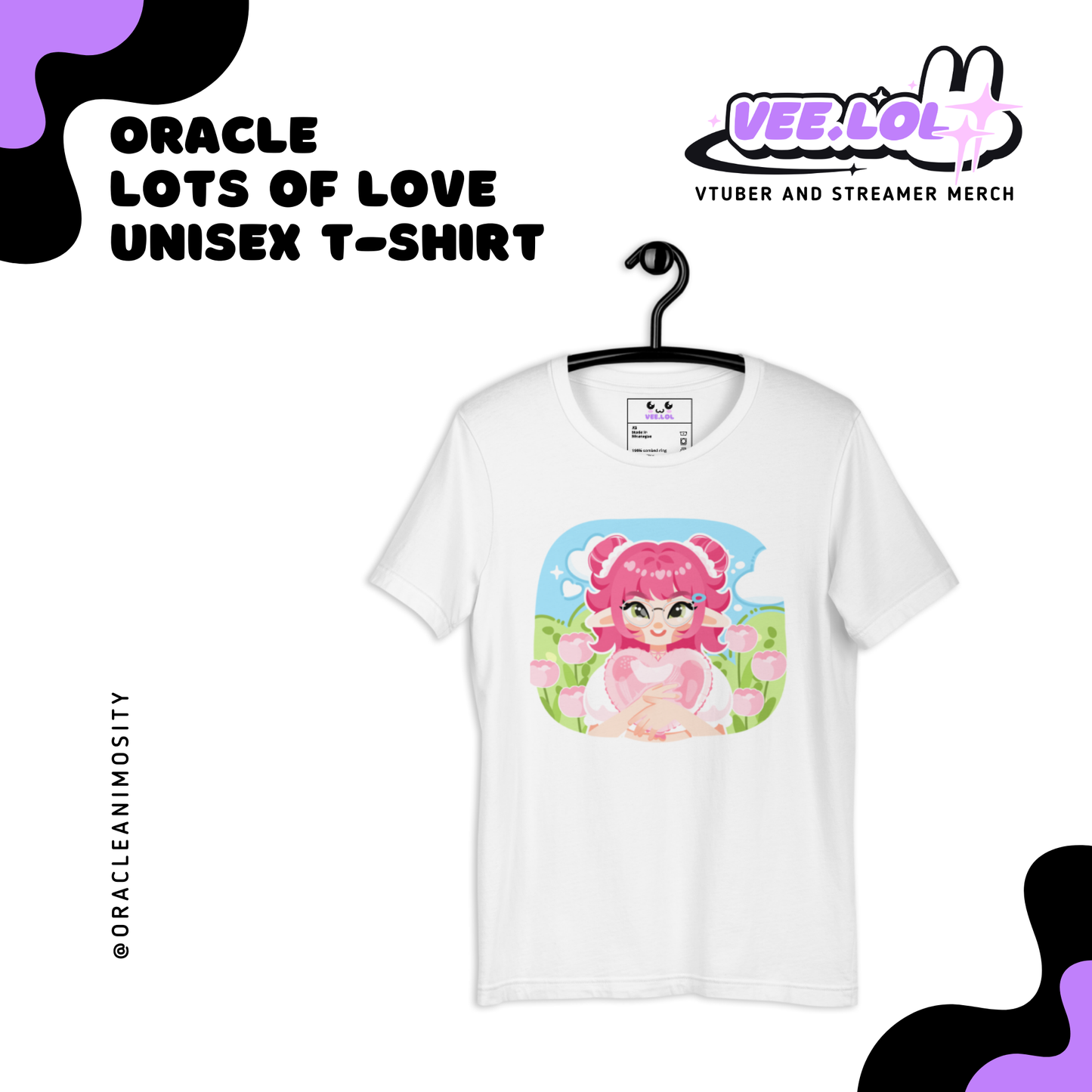 Oracle Lots of Love Unisex Tee-Shirt