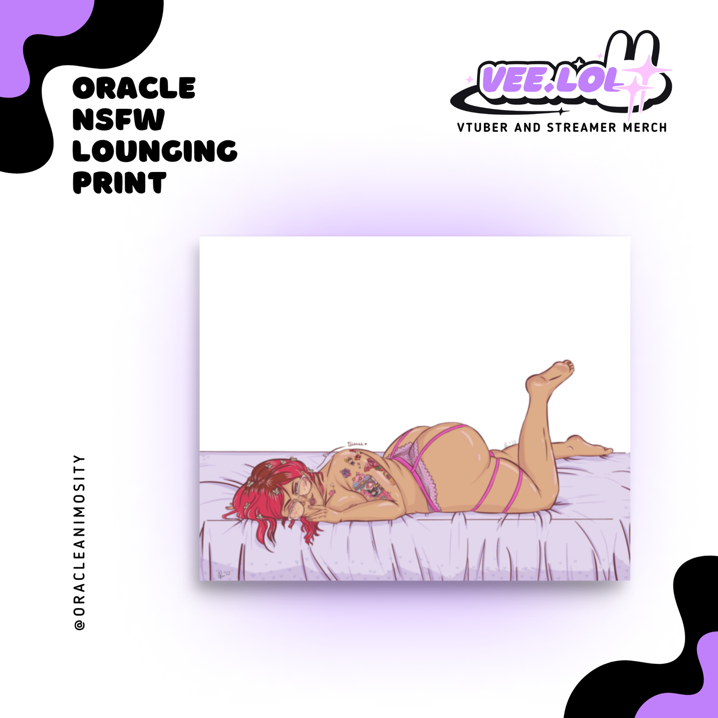 Oracle Lounging NSFW Print