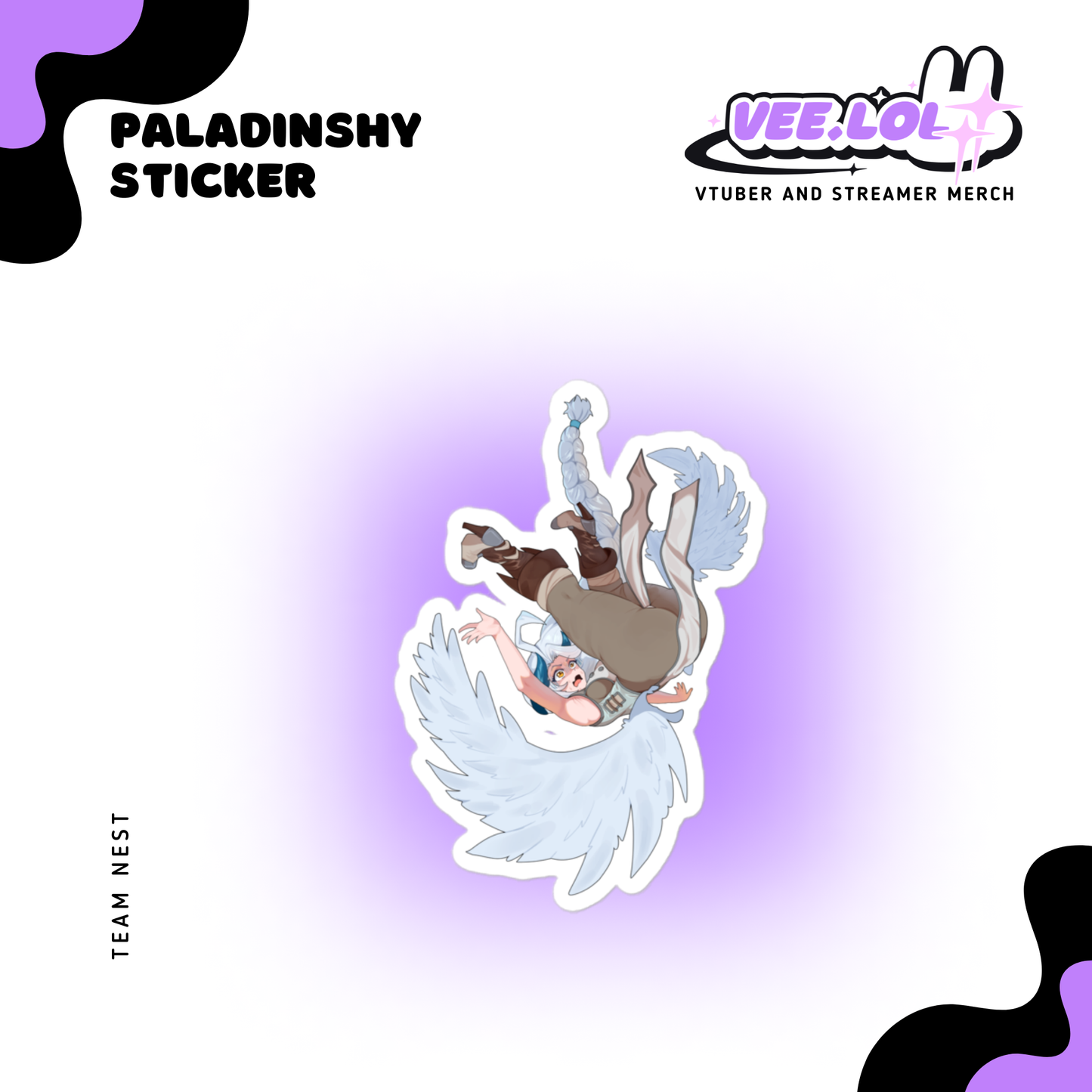 PaladinShy Sticker