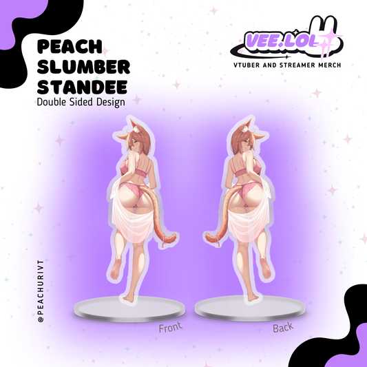 Peach Slumber Standee