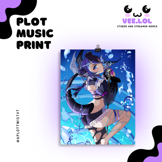 Plot Music Print