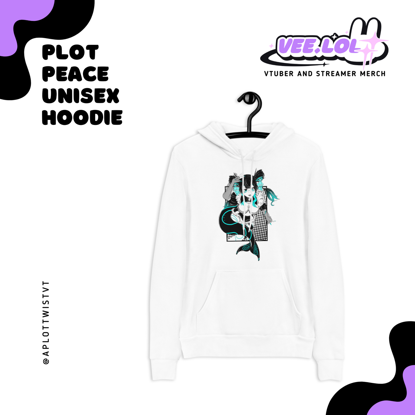 Plot Peace Unisex Hoodie