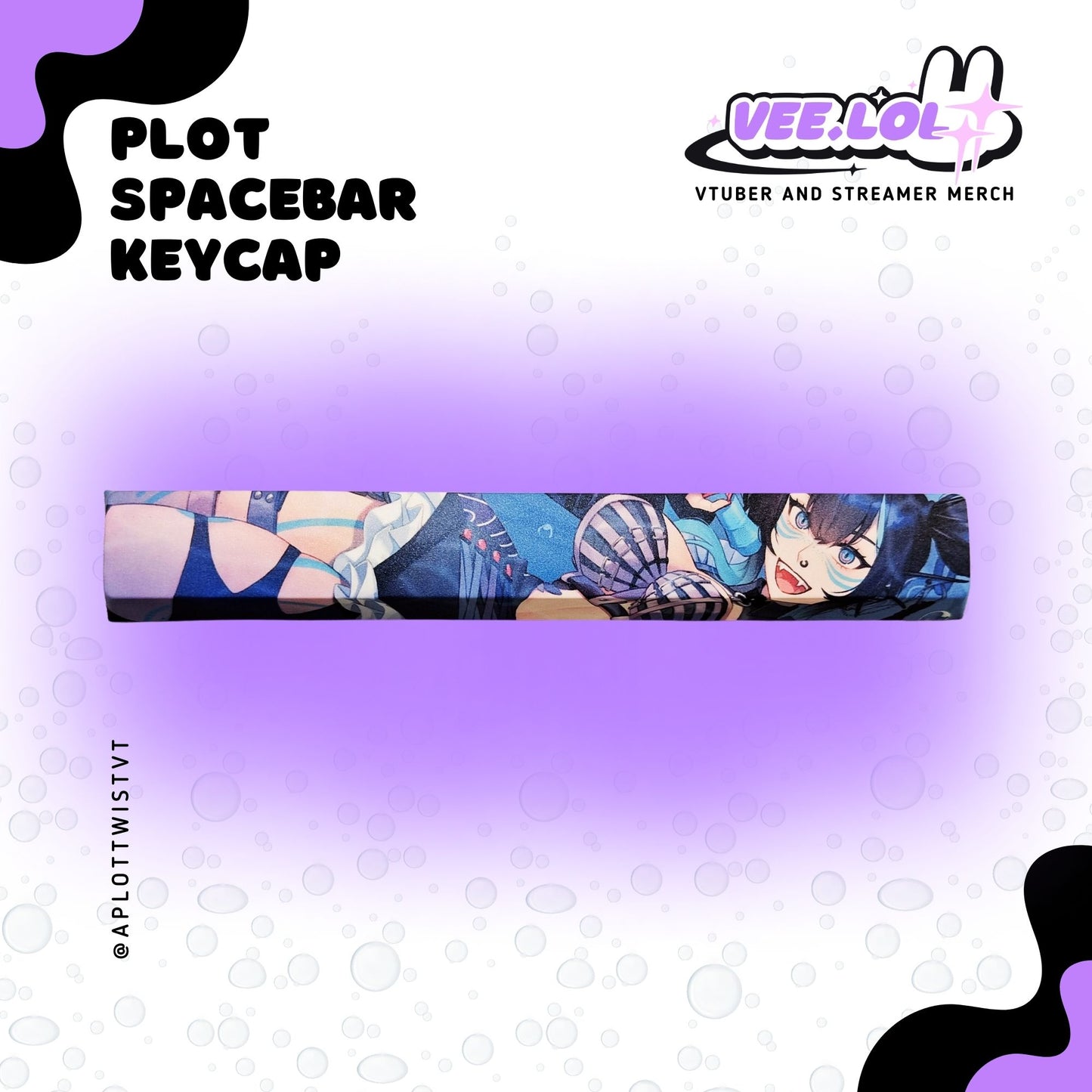 Plot Spacebar Keycap