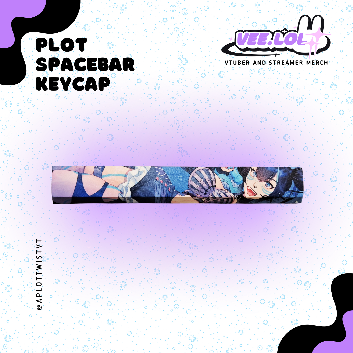 Plot Spacebar Keycap