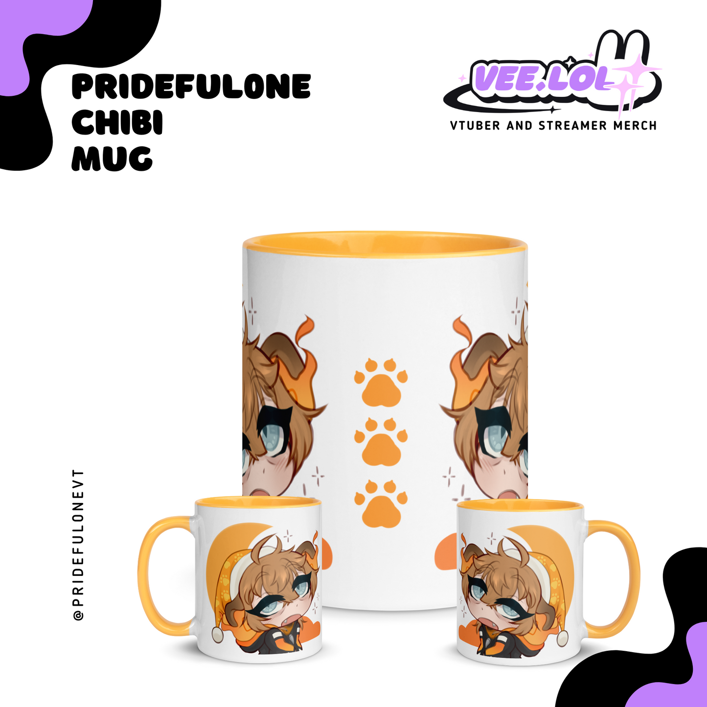 Prideful0ne Chibi Mug