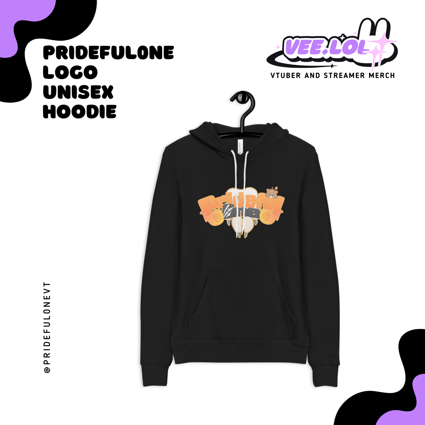 Prideful0ne Logo Unisex Hoodie