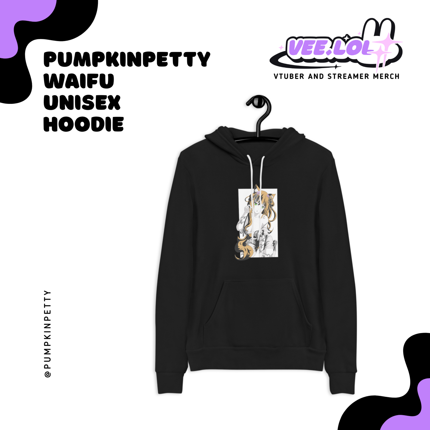 PumpkinPetty Waifu Unisex Hoodie