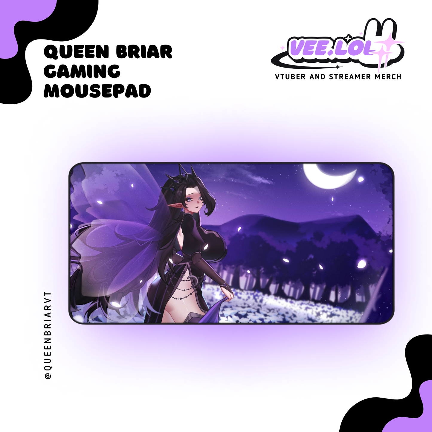 Queen Briar Gaming Mousepad