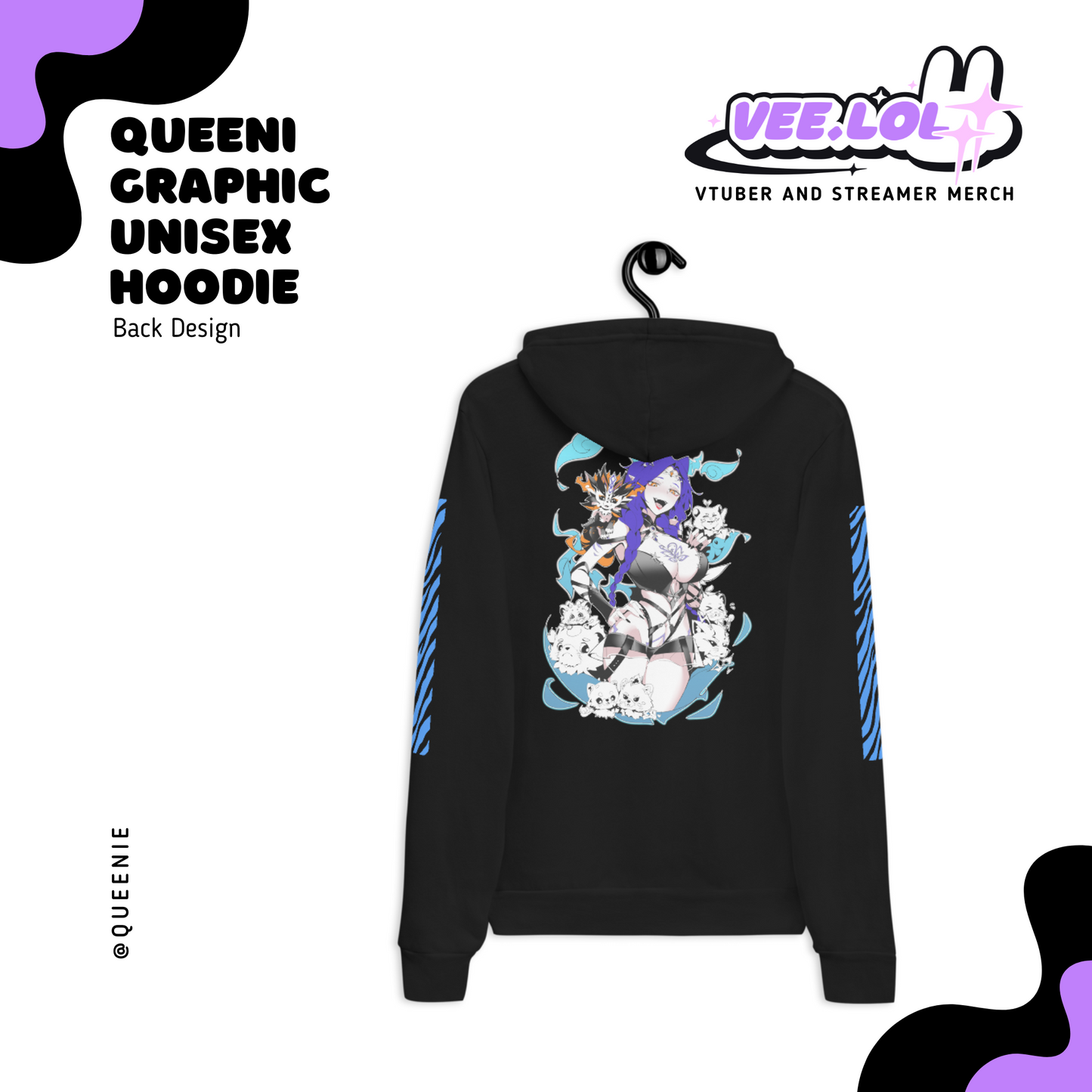 Queeni Graphic Unisex Hoodie