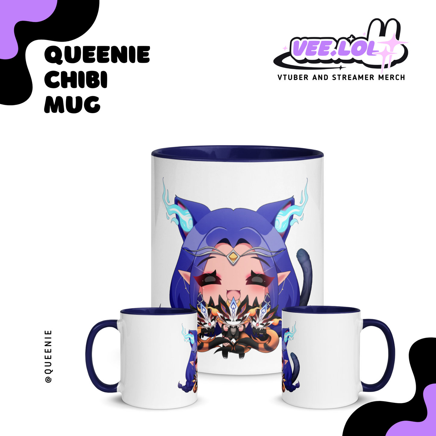 Queenie Chibi Mug