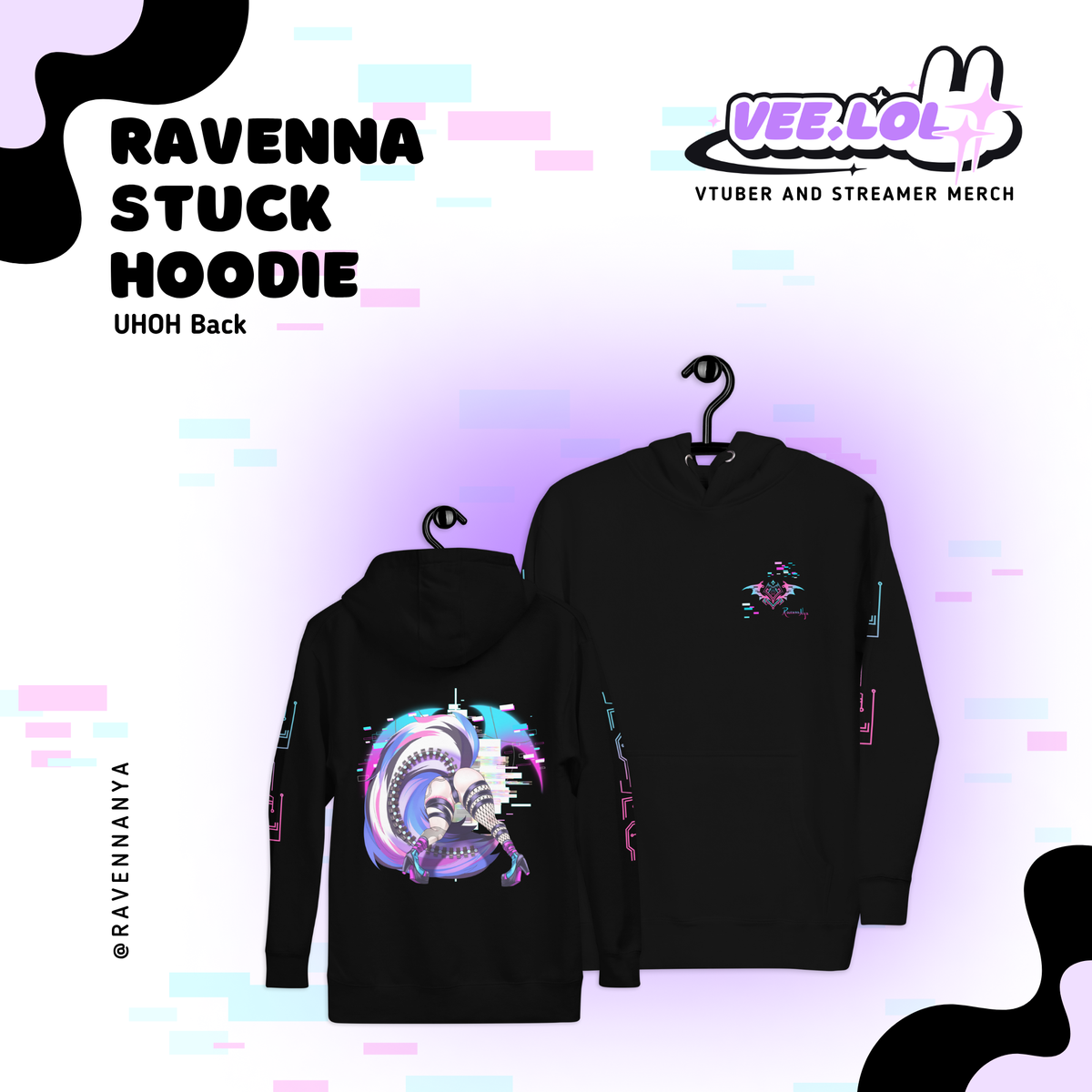 Ravenna Nya UHOH Back Side Unisex Hoodie